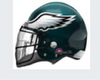 21” NFL Eagles Helmet Mylar balloon