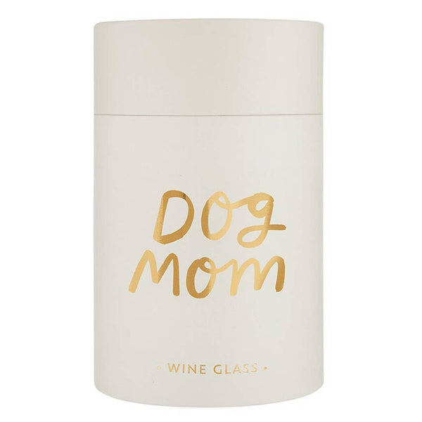Stemless Wine Glass - Dog Mom