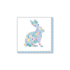 Easter Bunny Pastel Floral Dessert Napkins, 20pk