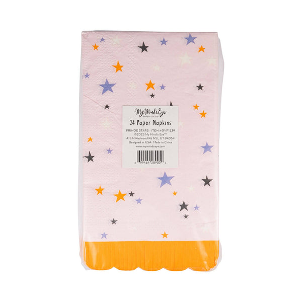 Halloween Stars Dinner Napkin, 24pk