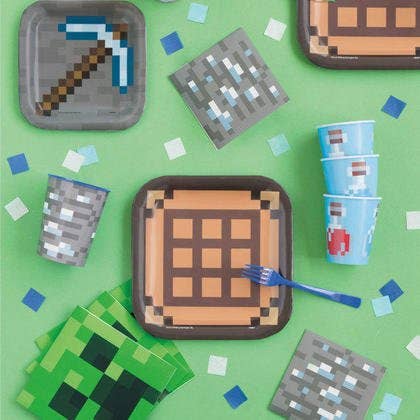 Minecraft Dinner Plates, 8pk