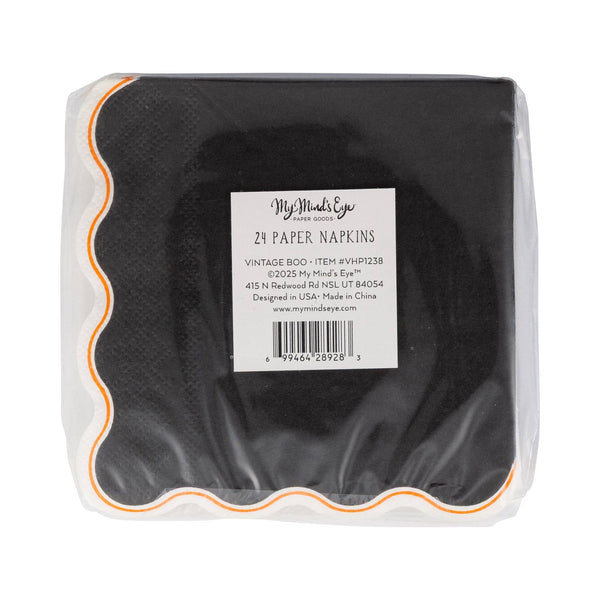 Vintage Boo Cocktail Napkin, 24pk