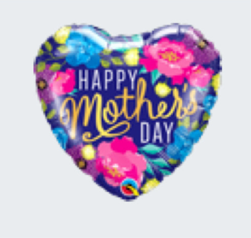 18” Mothers Day Peonies Mylar Balloon