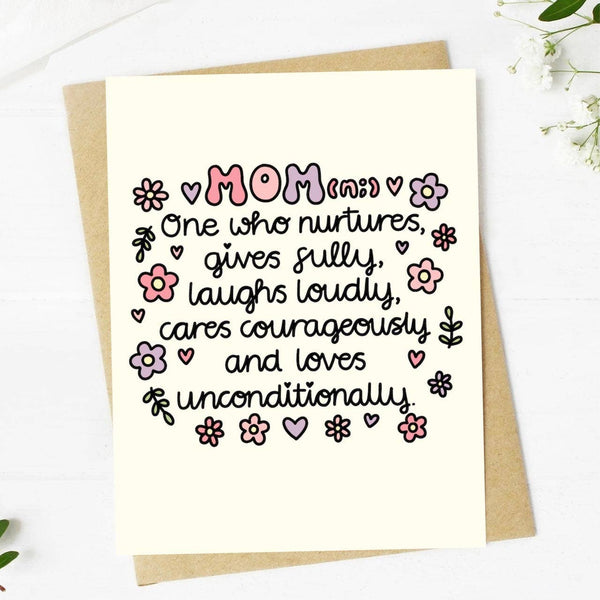 Greeting Card Mom Definition