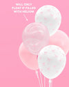 Pink Bow Latex Balloons, 24pk