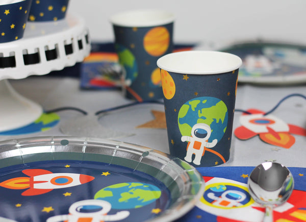 Space Party Cups, 12pk