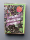 Greeting Card Happy Birthday- Succulent Seeds