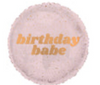 18” Birthday Babe Mylar Balloon