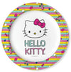 Hello Kitty Retro Rainbow Dinner Plates, 16pk