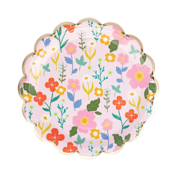 Flower Fields Dinner Plates, 8pk