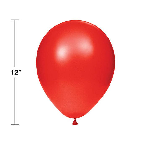 Classic Red Latex Balloons, 15pk