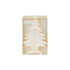 Golden Holiday Medium Paper Tree Decor