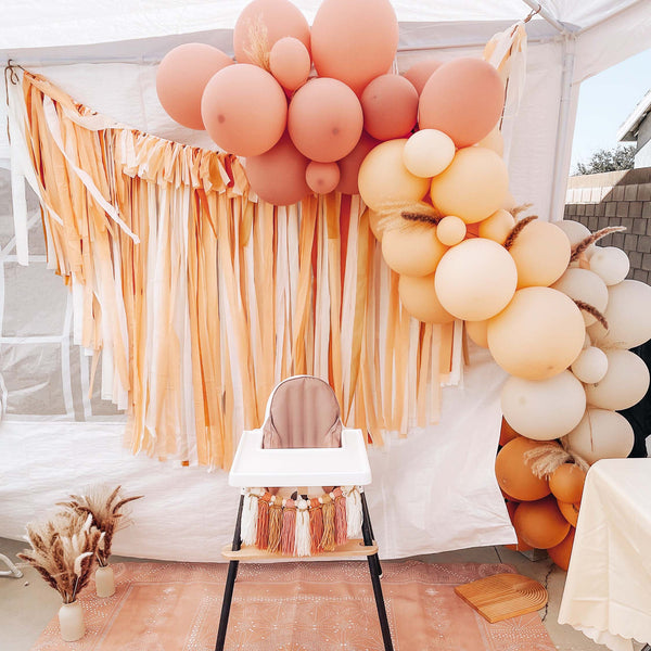 Premium Boho Rainbow Balloon Arch Kit