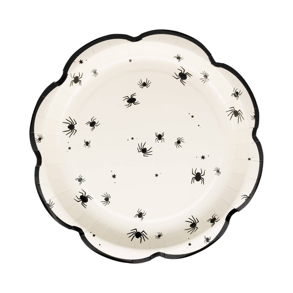 Tiny Spider Paper Plate, 8pk