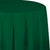 Green Round Plastic Tablecloth, 1pk