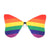 Fabric Rainbow Wings