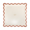 Rust Ric Rac Dinner Plates, 8pk