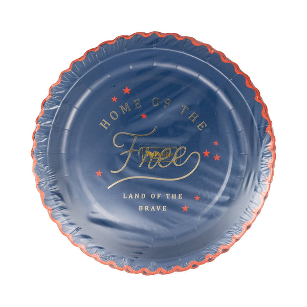 Home of the Free Dinner Plates, 8pk
