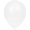 White Latex Balloons, 15pk