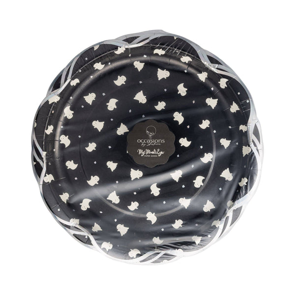 Occasions Boo Ghost Scatter 10" Paper Plate, 8pk