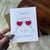 "Cheers To Your Next Adventure" Wine Glasses Greeting Card