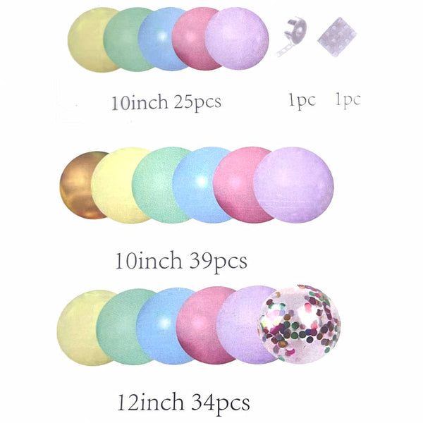Pastel Balloon Kit