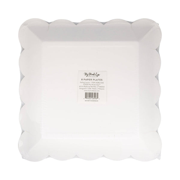 Falling Leaves 9" Paper Plate, 8pk