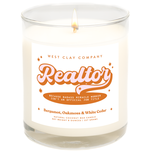 Realtor Candle