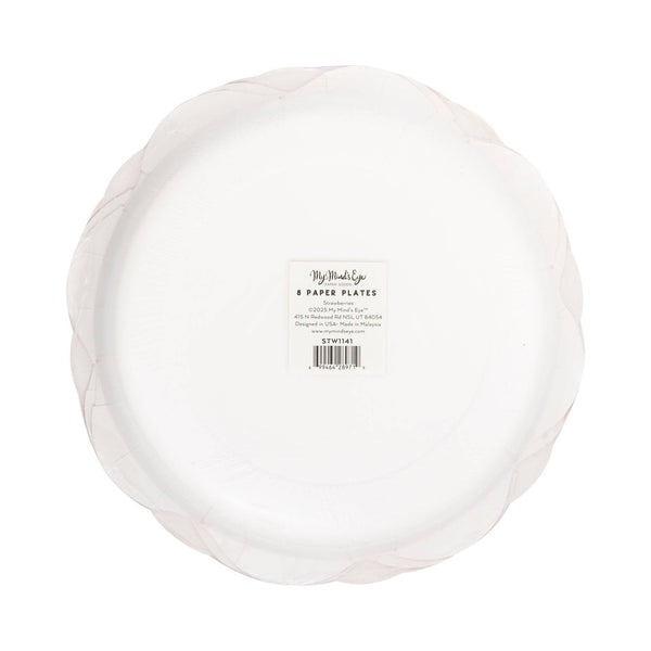 Strawberries 10" Plate, 8pk