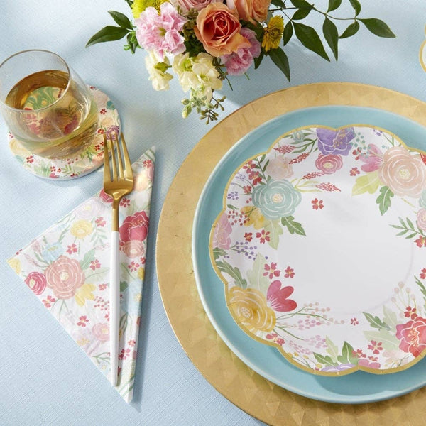Garden Blooms Dinner Napkins, 30pk