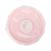 Round Pink Bows Dinner/Dessert Plate, 8pk