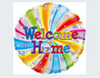 18” Welcome Home Swirl Mylar Balloon