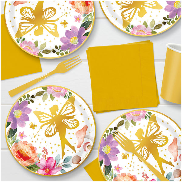 Enchanted Fairy Dessert Plates, 16pk