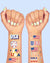 Stars & Stripes Patriotic Tats - 70ct
