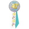 40th Birthday Button