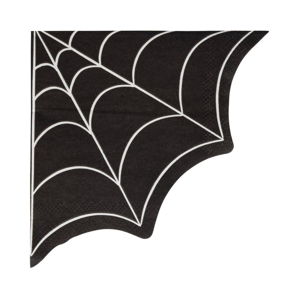 Spider Web Cocktail Napkin, 24pk