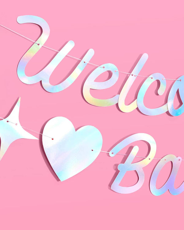 Welcome Baby Banner