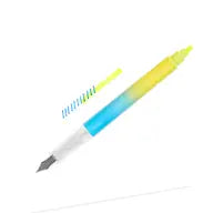 Sapori Writer's Duo Double-Ended Fountain Pens + Highlighters (Set of 3)