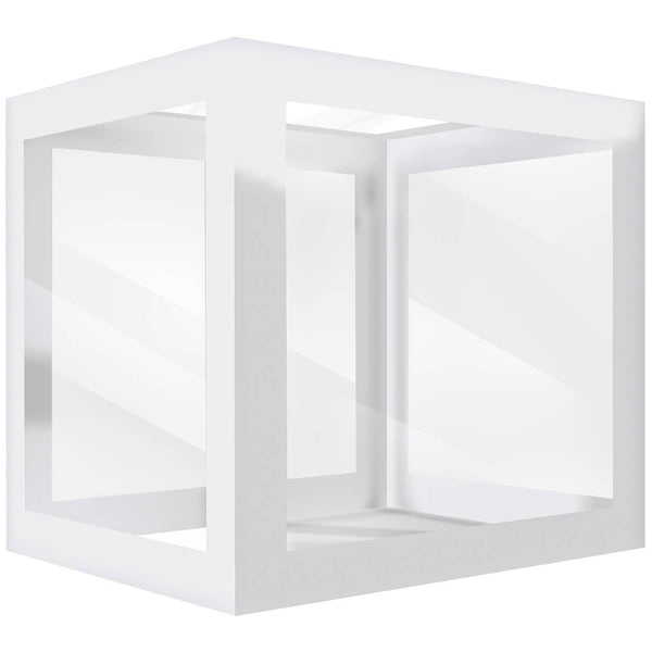 White Transparent Balloon Box 1pk