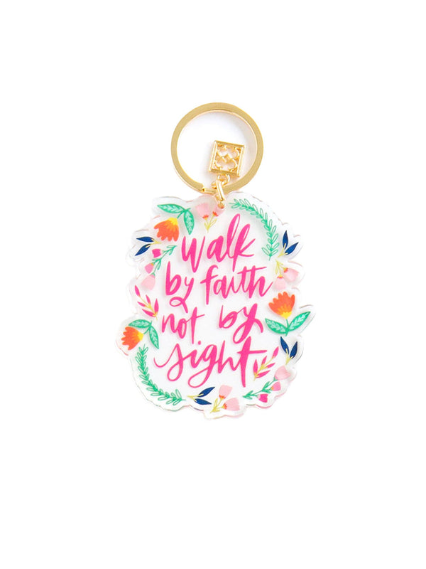 Keychain- Walk By Faith