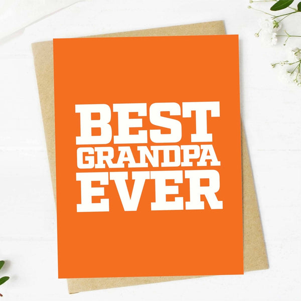 Greeting Card Best Grandpa Ever