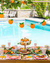 Felt Orange Banner