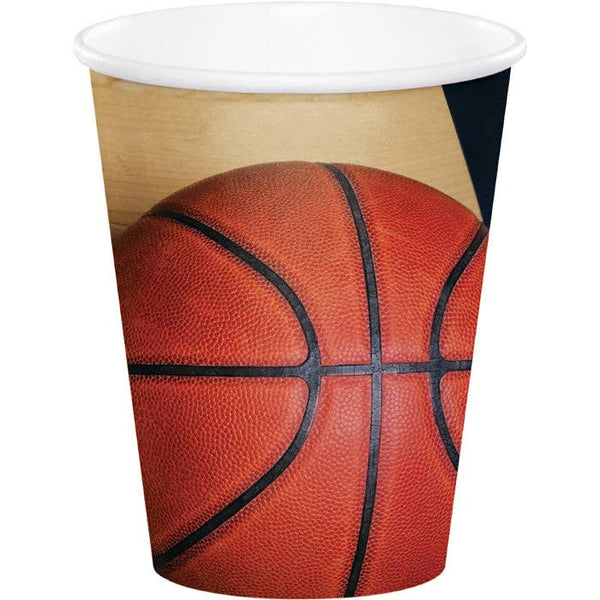 Basketball Cups, 8pk