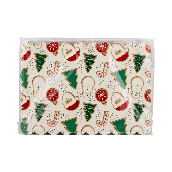 Cookies Paper Platters- 6pk