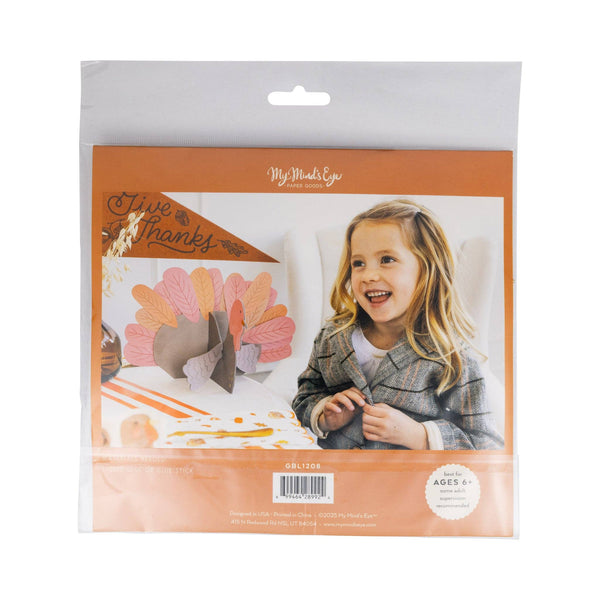 DIY Turkey Craft Kit, 3pk