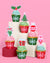 Deck the Cupcakes Set 24 liners + toppers
