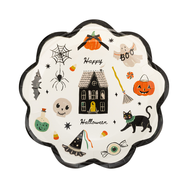 Spooky Icons Dinner Plates, 8pk