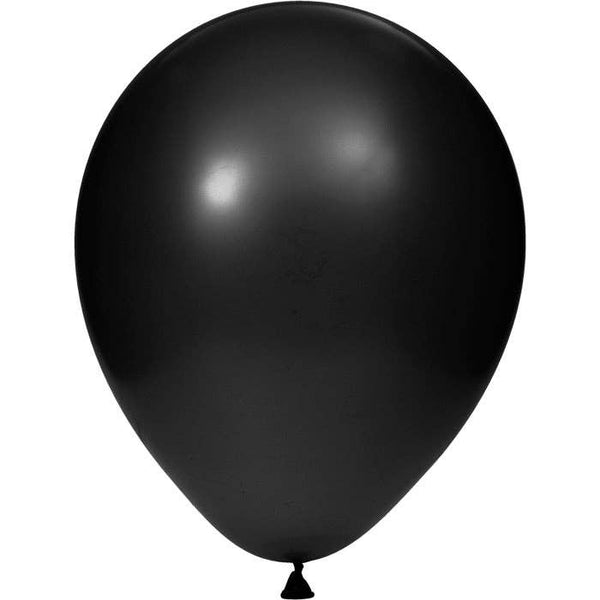 Black Latex Balloons, 15pk
