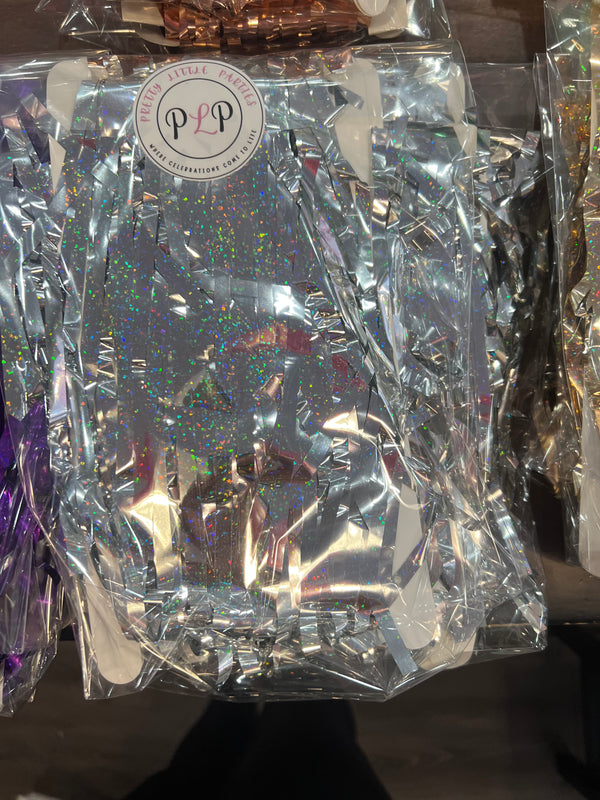 Foil Fringe Curtain 2 pack