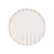 Gold Signature Stripe Dessert Plates, 8pk